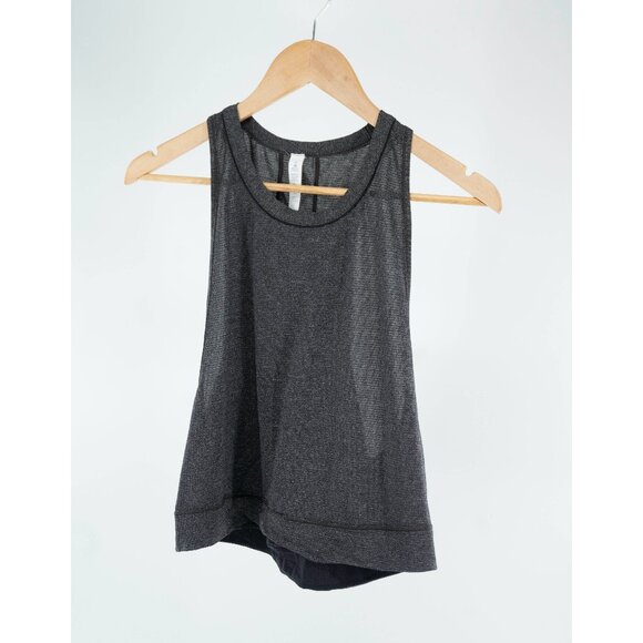 Lululemon Pace Perfect Tank Heathered Black / Black | 6 - Picture 3 of 7